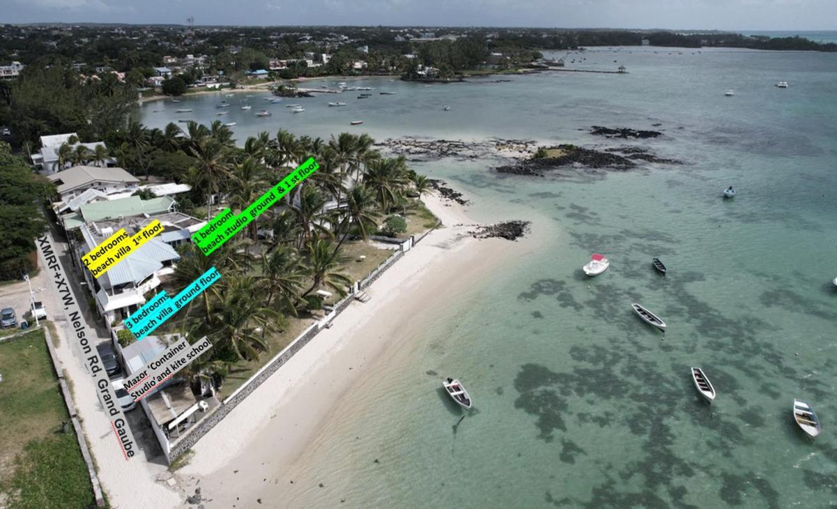 Islands View - Mazor Beach Villas Grand Gaube Bagian luar foto